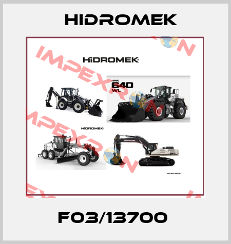 F03/13700  Hidromek