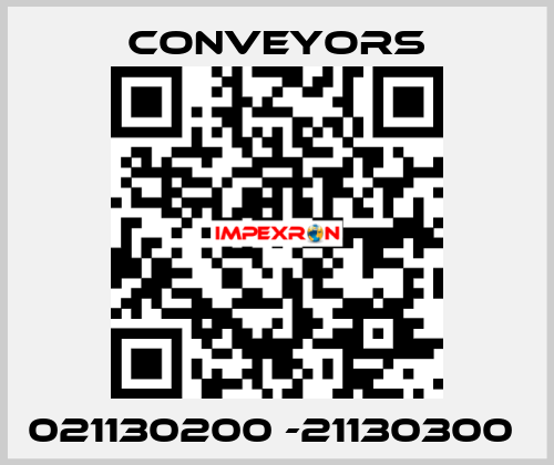 021130200 -21130300  Conveyors