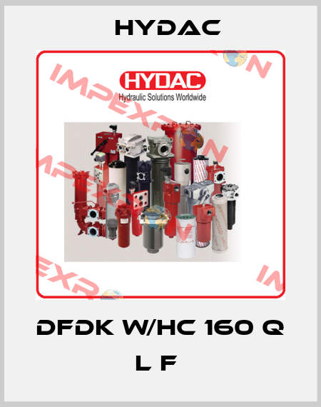 DFDK W/HC 160 Q L F  Hydac