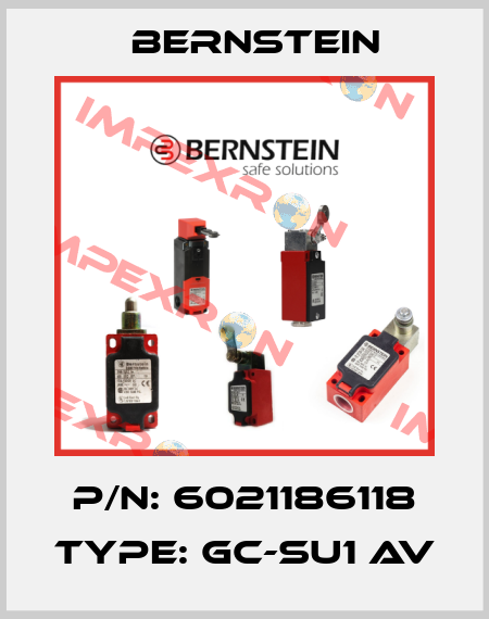 P/N: 6021186118 Type: GC-SU1 AV Bernstein