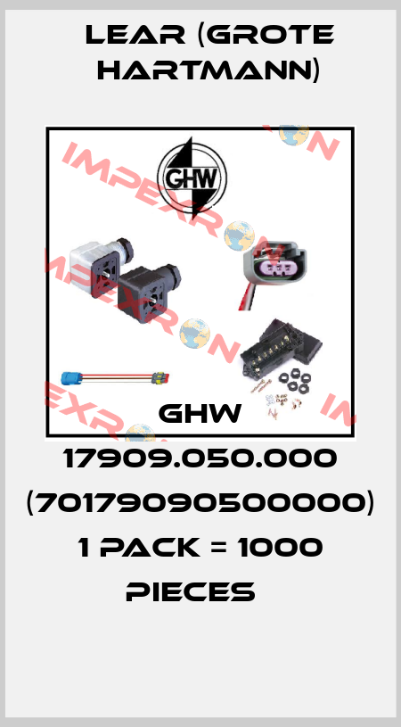 GHW 17909.050.000 (70179090500000) 1 pack = 1000 pieces   Lear (Grote Hartmann)