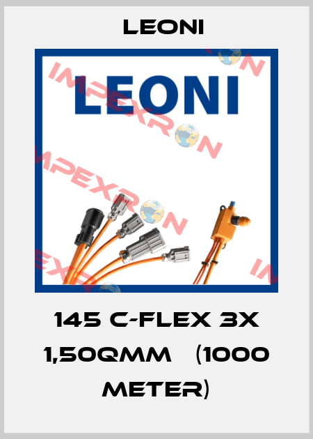 145 C-FLEX 3x 1,50qmm   (1000 meter) Leoni