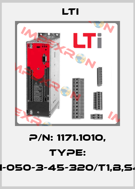 P/N: 1171.1010, Type: LSH-050-3-45-320/T1,B,S4,1R LTI