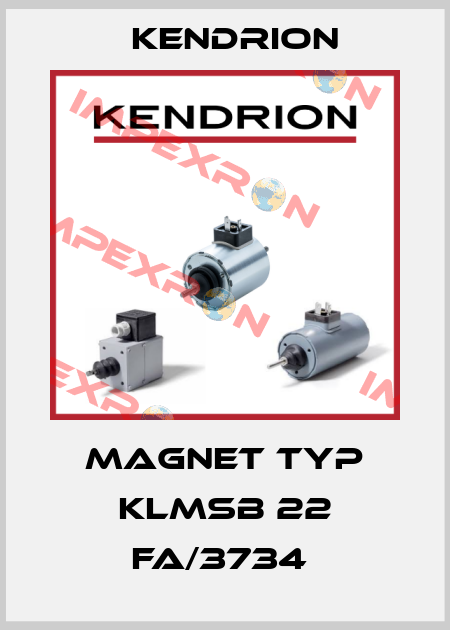 MAGNET TYP KLMSB 22 FA/3734  Kendrion