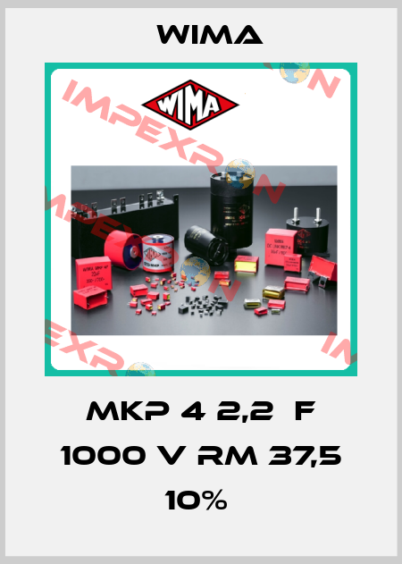 MKP 4 2,2µf 1000 V RM 37,5 10%  Wima