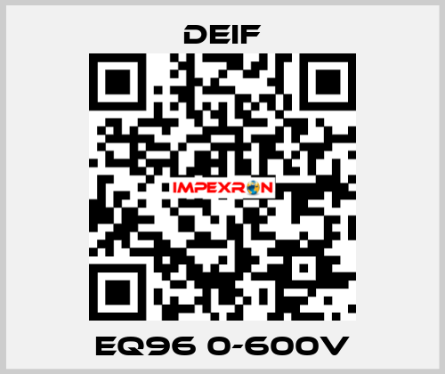 EQ96 0-600V Deif