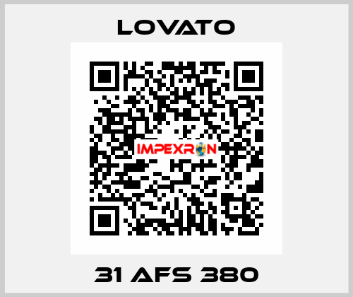 31 AFS 380 Lovato