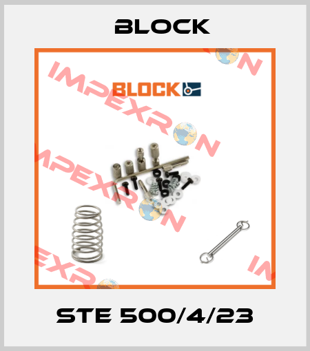 STE 500/4/23 Block