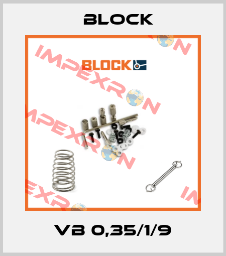 VB 0,35/1/9 Block