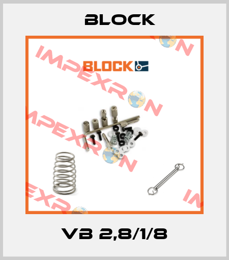 VB 2,8/1/8 Block