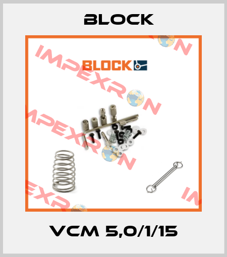 VCM 5,0/1/15 Block