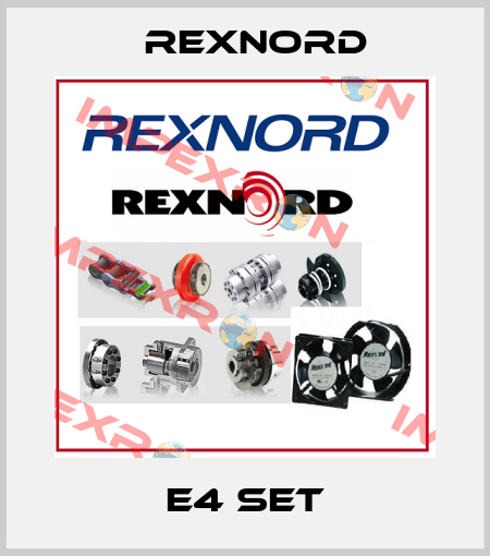 E4 set Rexnord