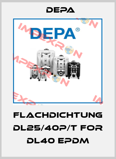 Flachdichtung DL25/40P/T for DL40 EPDM Depa