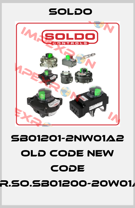 SB01201-2NW01A2 old code new code ELR.SO.SB01200-20W01A2 Soldo