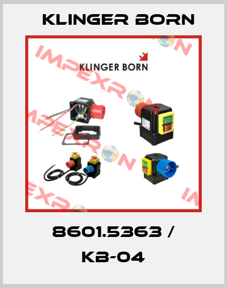 8601.5363 / KB-04 Klinger Born