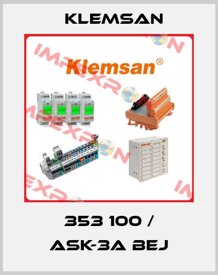 353 100 / ASK-3A BEJ Klemsan