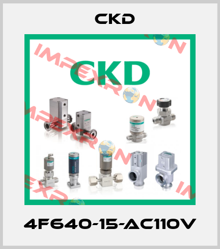 4F640-15-AC110V Ckd