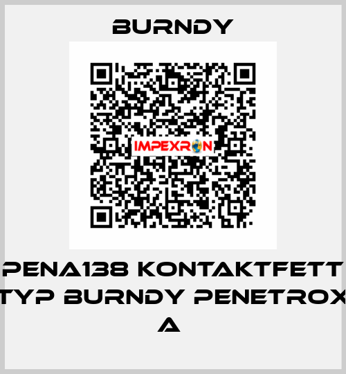 PENA138 KONTAKTFETT TYP BURNDY PENETROX A  Burndy