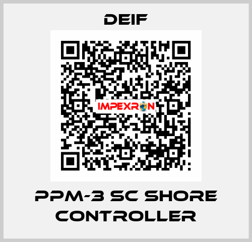 PPM-3 SC shore controller Deif