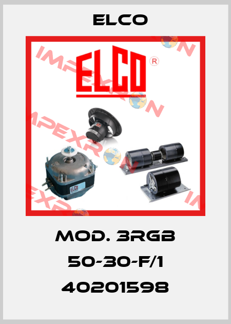 MOD. 3RGB 50-30-F/1 40201598 Elco