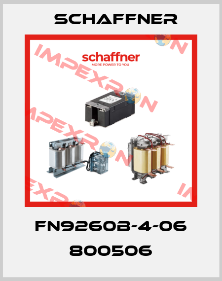 FN9260B-4-06 800506 Schaffner