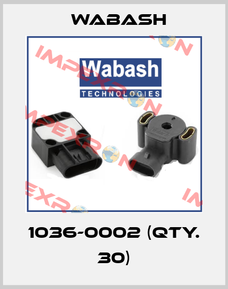 1036-0002 (Qty. 30) Wabash