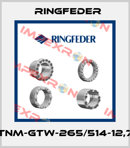 TNM-GTW-265/514-12,7 Ringfeder