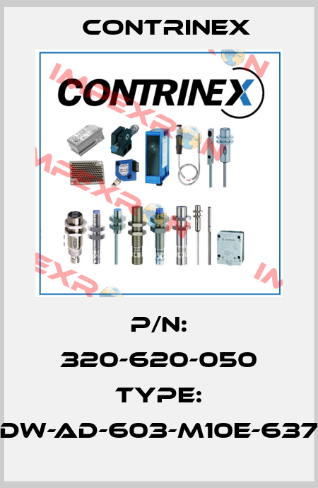 P/N: 320-620-050 Type: DW-AD-603-M10E-637 Contrinex