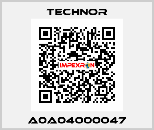 A0A04000047 TECHNOR