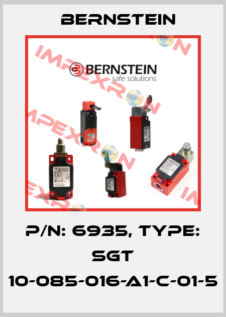 P/N: 6935, Type: SGT 10-085-016-A1-C-01-5 Bernstein