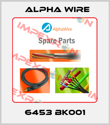 6453 BK001 Alpha Wire