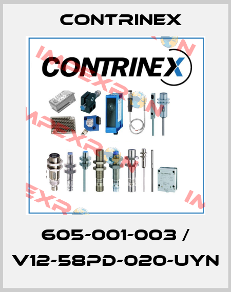 605-001-003 / V12-58PD-020-UYN Contrinex