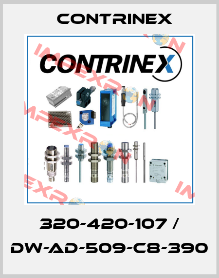 320-420-107 / DW-AD-509-C8-390 Contrinex