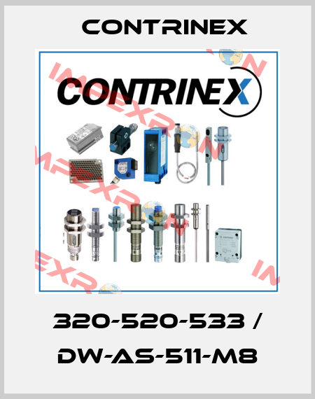 320-520-533 / DW-AS-511-M8 Contrinex