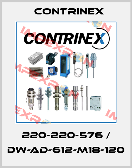 220-220-576 / DW-AD-612-M18-120 Contrinex