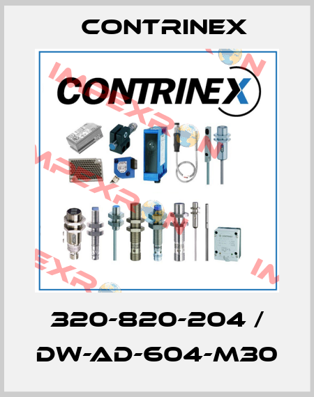 320-820-204 / DW-AD-604-M30 Contrinex