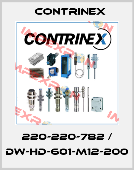 220-220-782 / DW-HD-601-M12-200 Contrinex