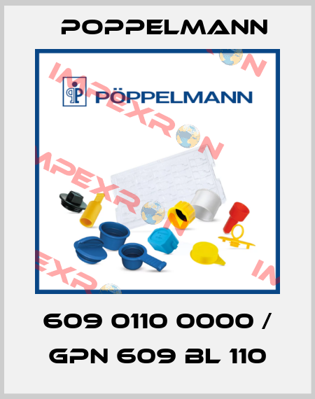 609 0110 0000 / GPN 609 BL 110 Poppelmann