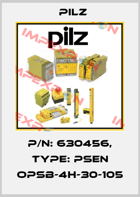 p/n: 630456, Type: PSEN opSB-4H-30-105 Pilz