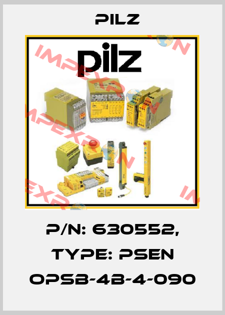 p/n: 630552, Type: PSEN opSB-4B-4-090 Pilz