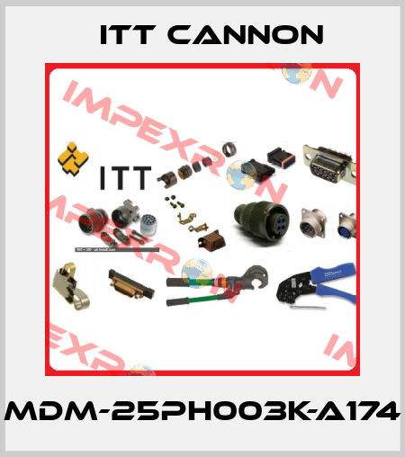 MDM-25PH003K-A174 Itt Cannon