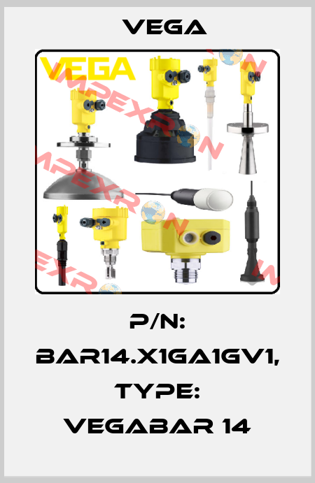 P/N: BAR14.X1GA1GV1, Type: VEGABAR 14 Vega