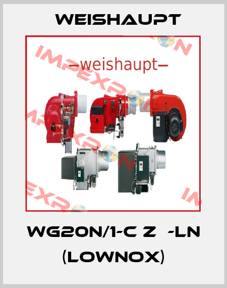 WG20N/1-C ZМ-LN (LowNOx) Weishaupt