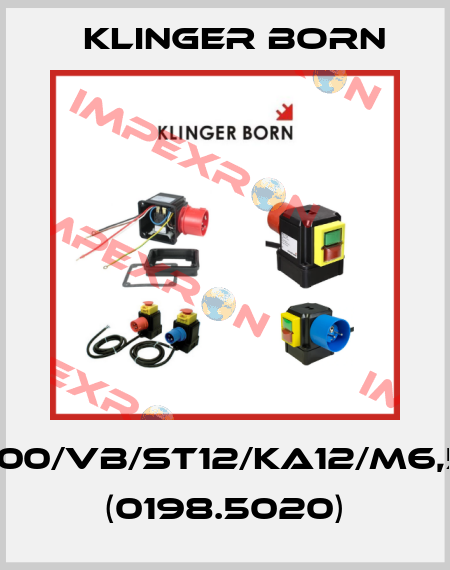 K700/VB/ST12/KA12/M6,5A (0198.5020) Klinger Born