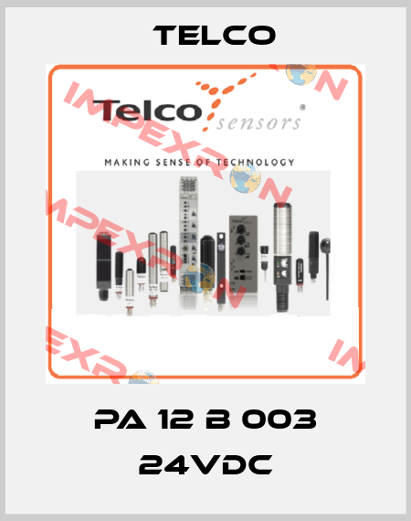 PA 12 B 003 24VDC Telco