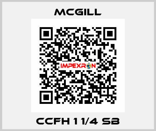CCFH 1 1/4 SB McGill