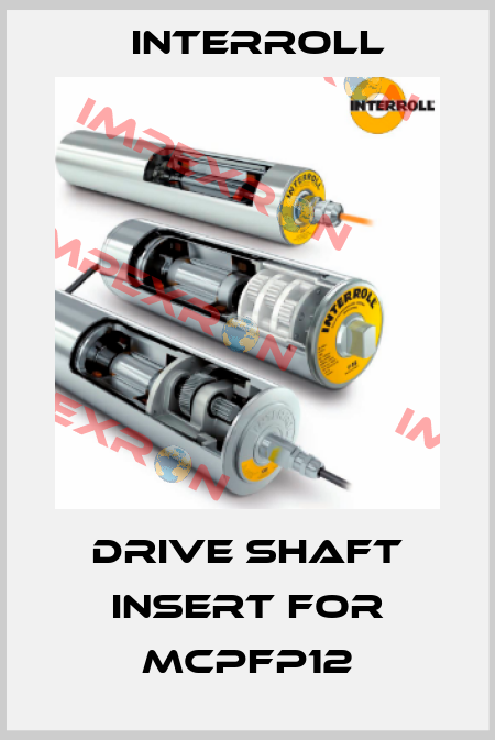 drive shaft insert for MCPFP12 Interroll