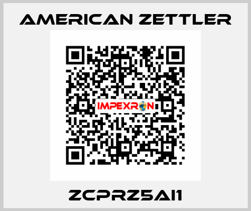 ZCPRZ5AI1 AMERICAN ZETTLER