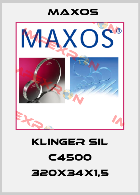 Klinger SIL C4500 320x34x1,5 Maxos
