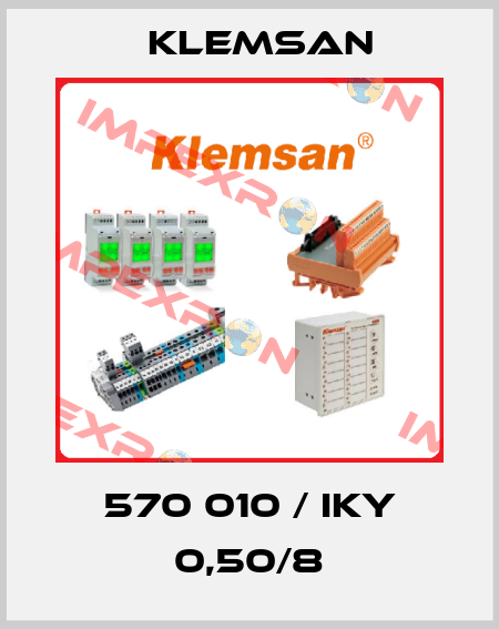 570 010 / IKY 0,50/8 Klemsan